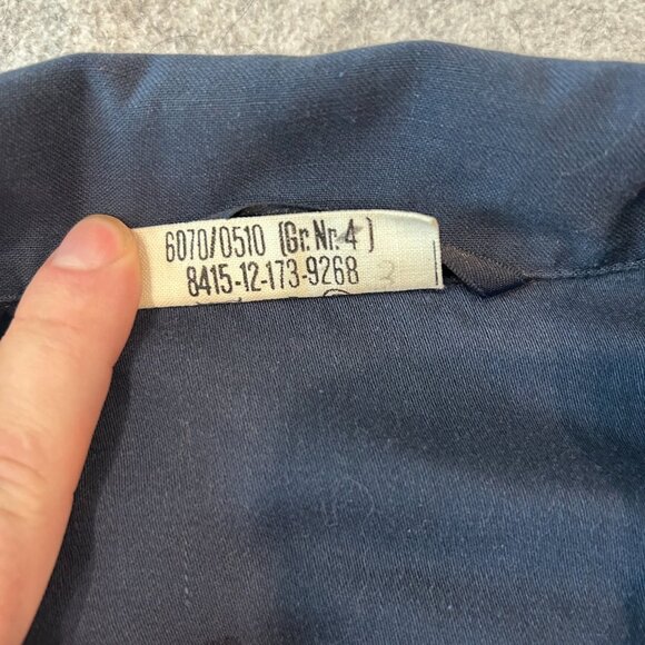 Vintage 1979 West German Bundeswehr Field Jacket Military Army Coat Size 160/170 - Picture 3 of 9